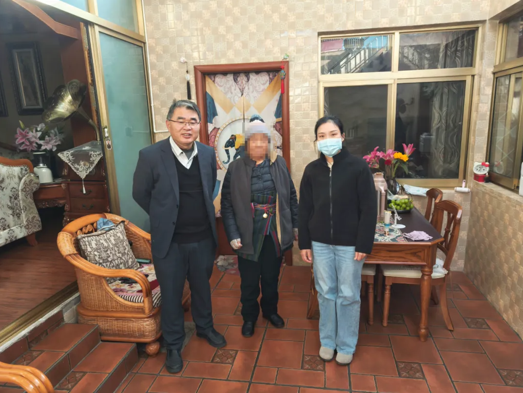 上門回訪暖人心，西藏阜康醫(yī)院呼吸內(nèi)科在行動！