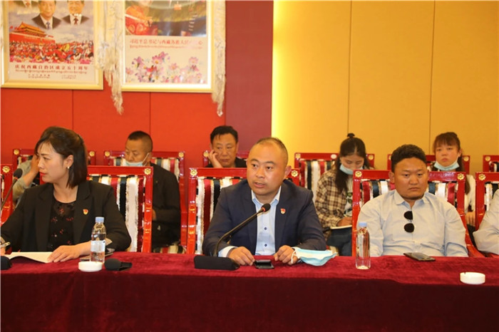 區(qū)工商聯(lián)直屬會員企業(yè)和商協(xié)會黨建工作觀摩團來我院調(diào)研指導工作